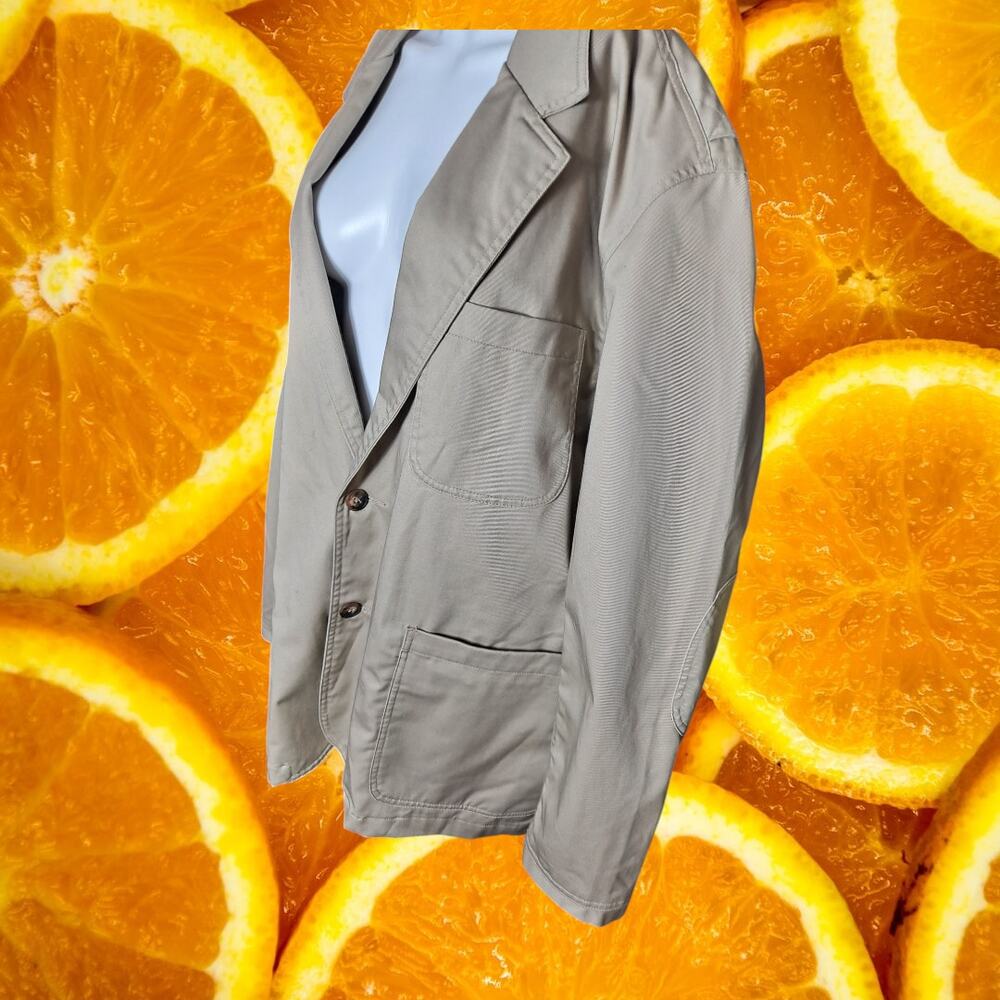 Duluth Trading Men's Beige DuluthFlex Fire Hose Presentation Jacket Size XLT‎